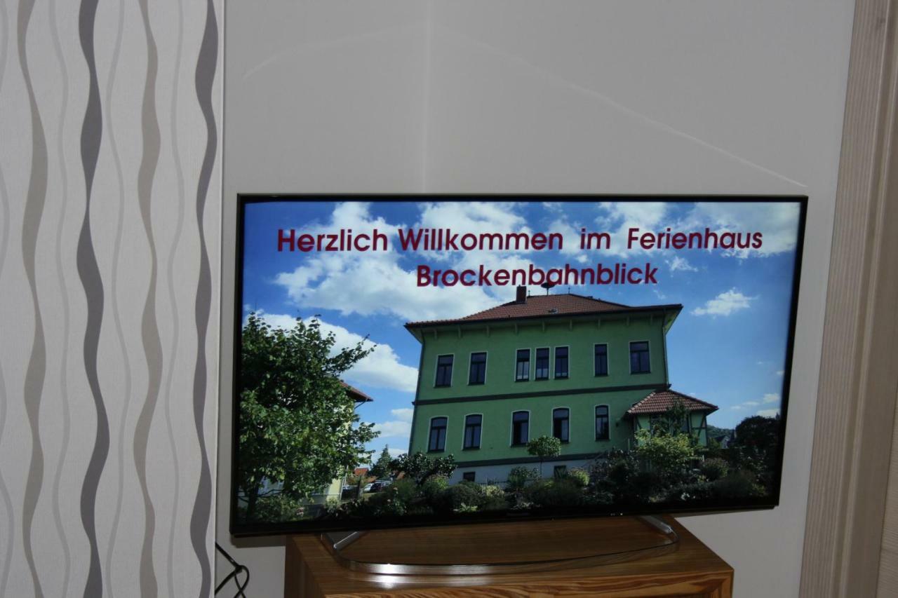 Ferienhaus Brockenbahnblick 베르니게로데 외부 사진